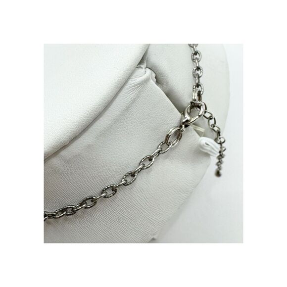 Turquoise Coral Amethyst Stone Collar Necklace Sterling Silver Southwest Boho - Picture 10 of 13